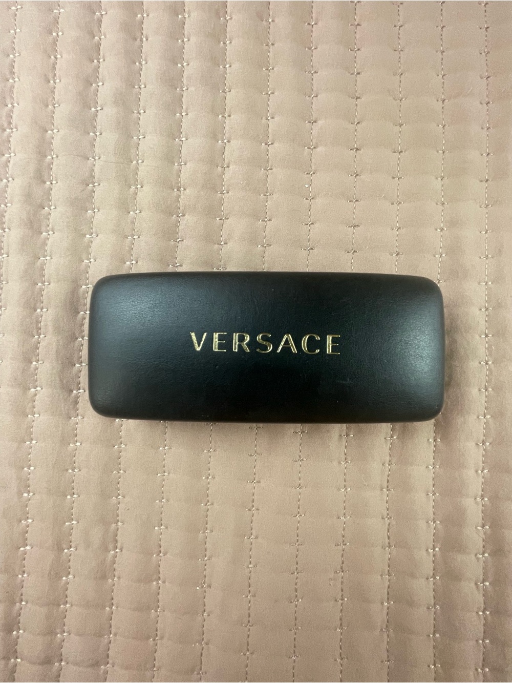 Versace Black Eyeglasses Case - Designer Men Accessories